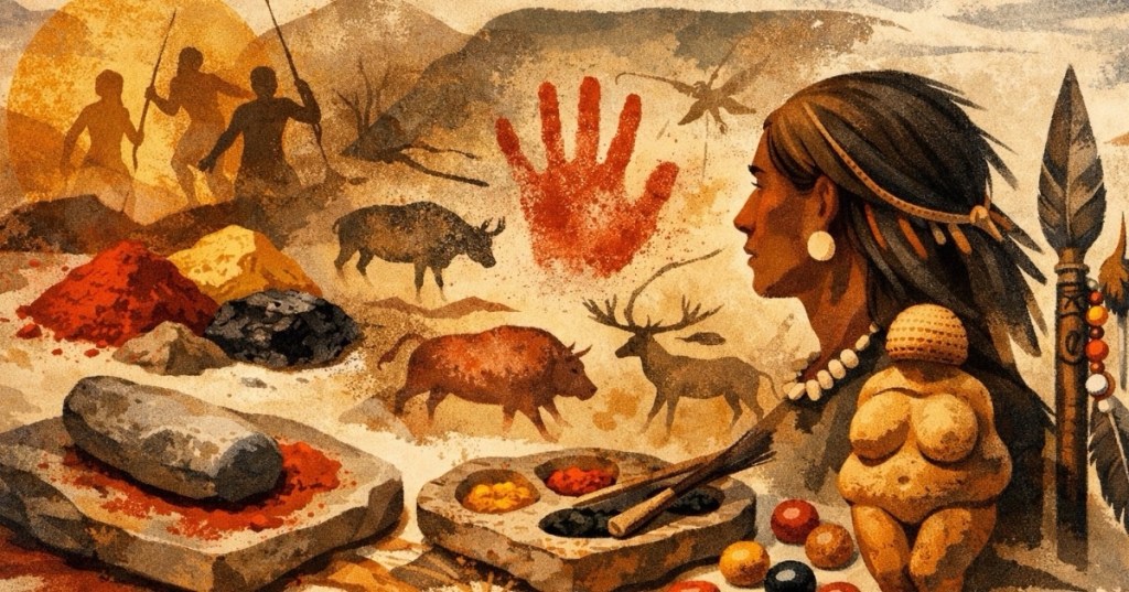 Color en la prehistoria: los primeros usos humanos del&nbsp;color