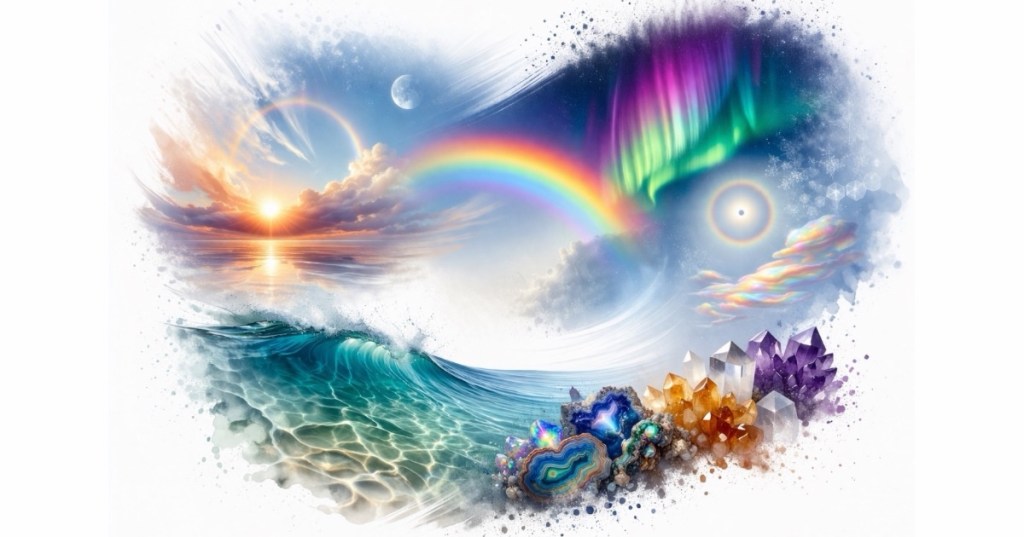 Fenómenos naturales del color: cómo aparece el color en el entorno&nbsp;físico