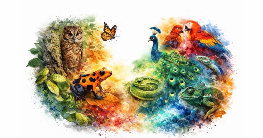 Funciones del color en la naturaleza: para qué sirve el color en los seres&nbsp;vivos