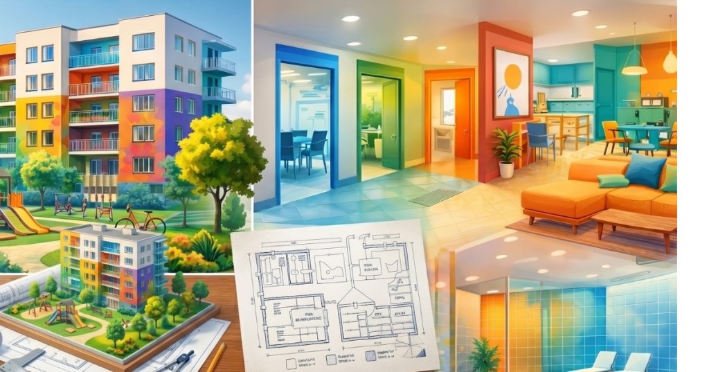 Color en arquitectura y&nbsp;espacios