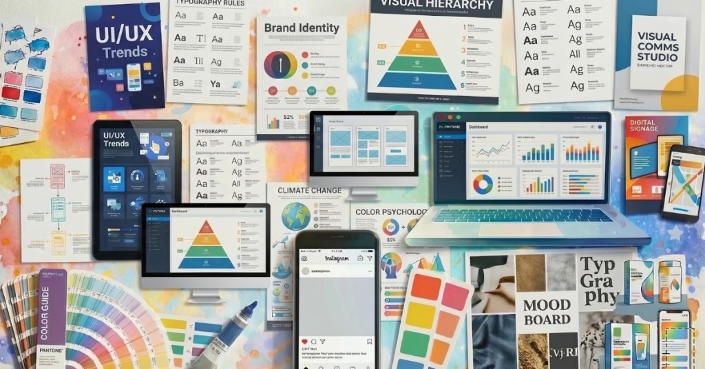 Color en comunicación visual: cómo organiza la información y decide lo que entendemos&nbsp;primero